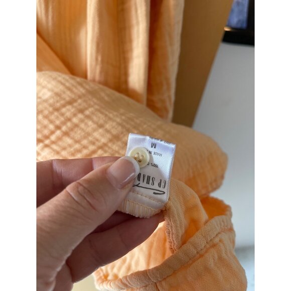 CP Shades  x Free People Yoko Womens Size Medium Button Long Sleeve Tunic Dress - Picture 9 of 15